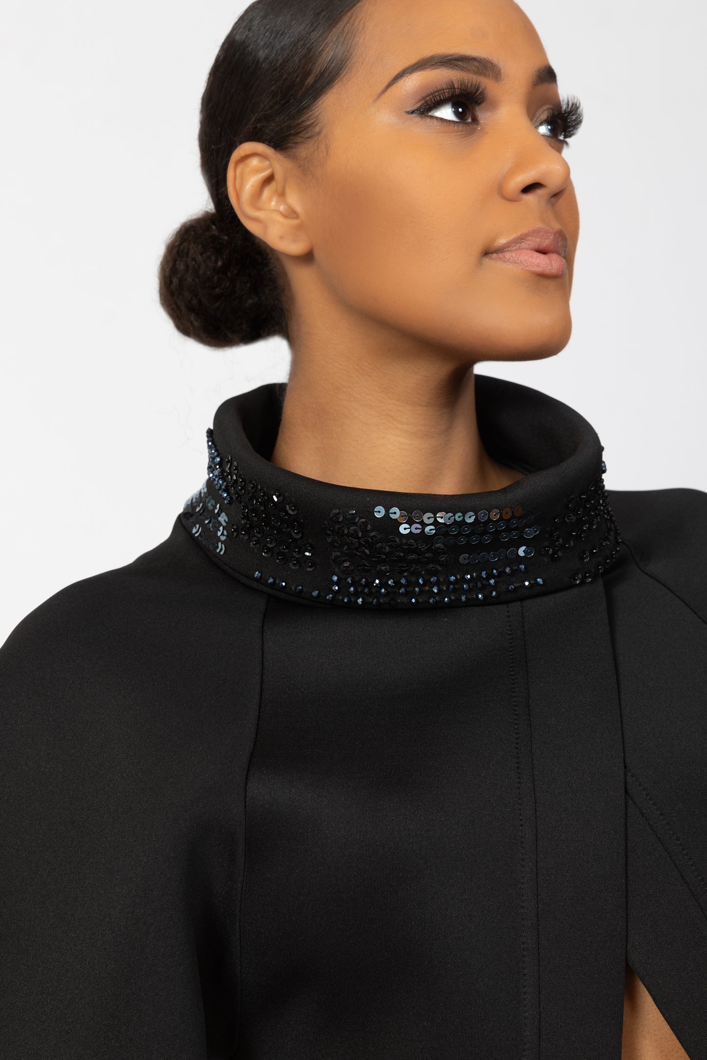 Nilla Turtle Neck Cropped Top