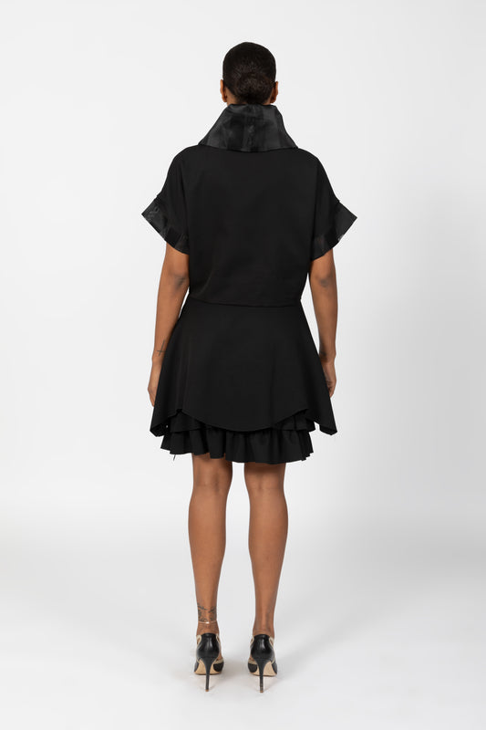 Luna Turtle neck blouse